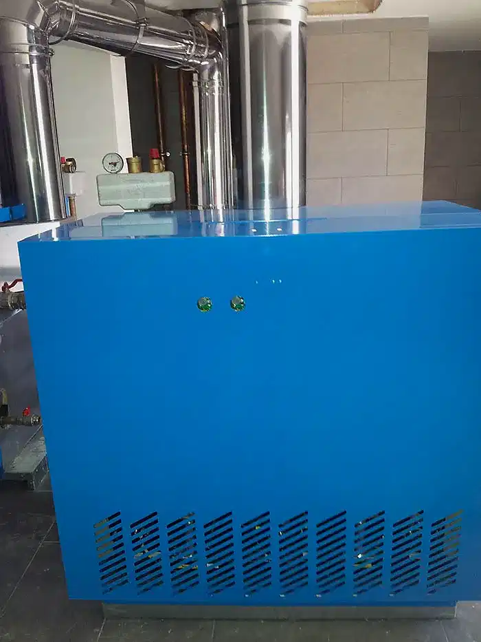 Процесс отопления частного дома под ключ - котел