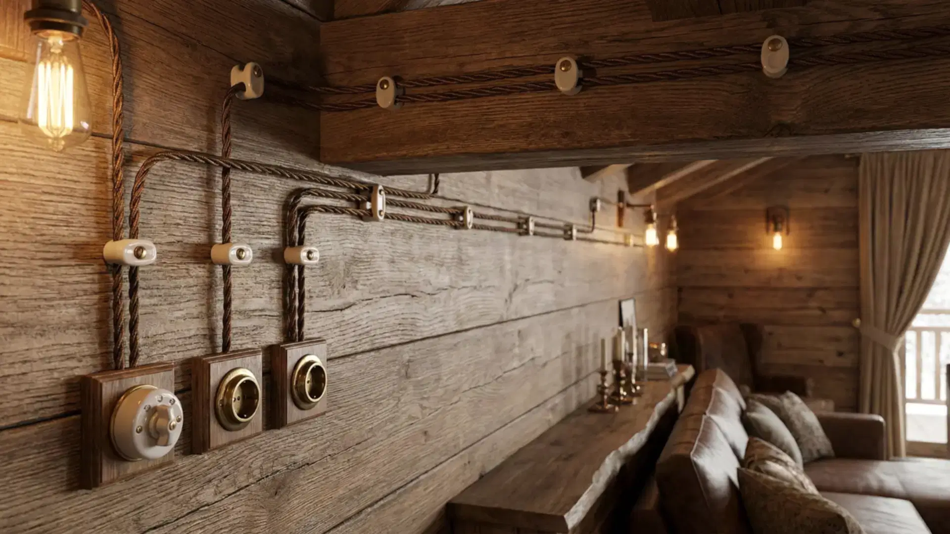 Ретро электропроводка