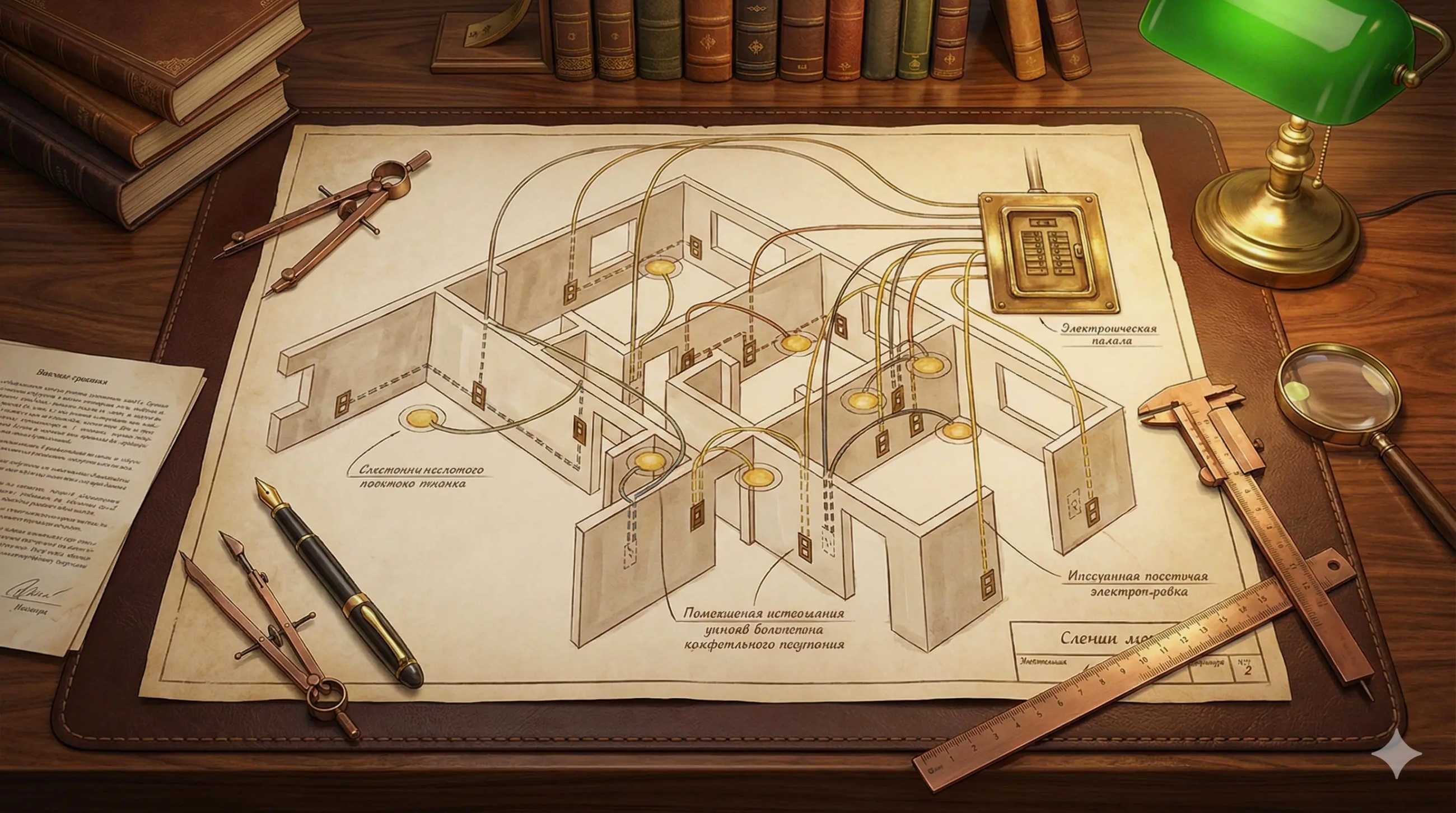 Проектирование электропроводки