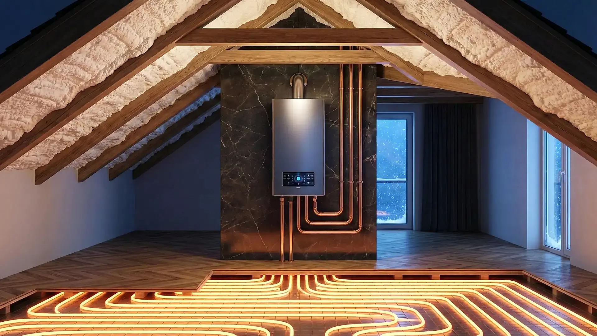 Утепление крыши дома