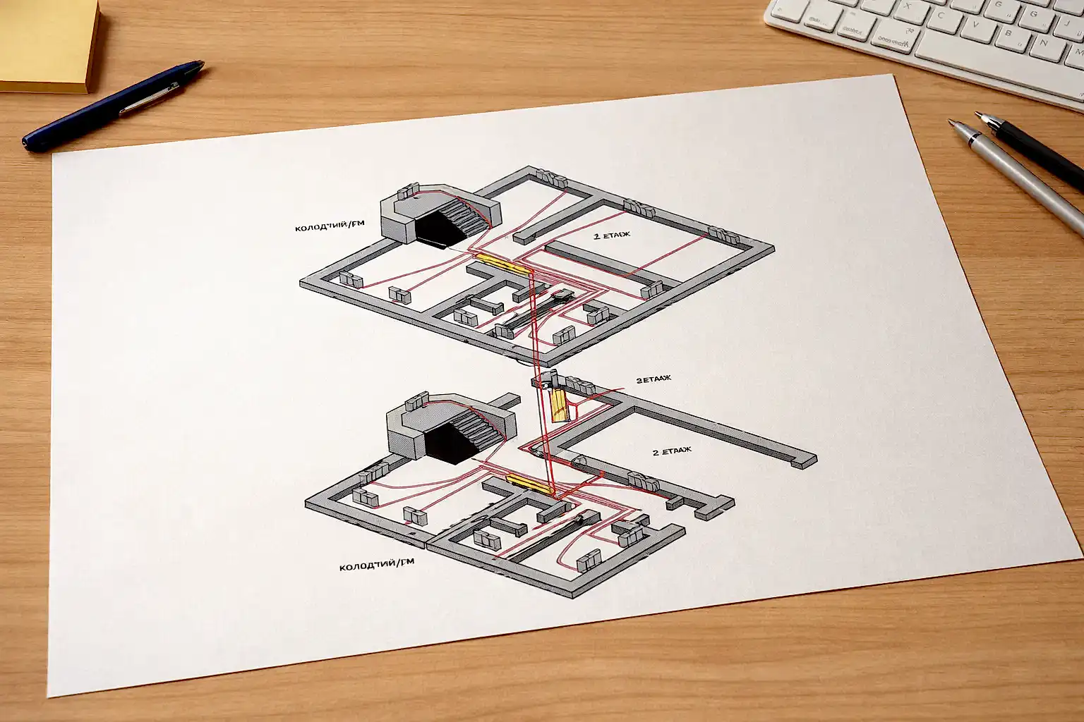 Коллекторная схема отопления