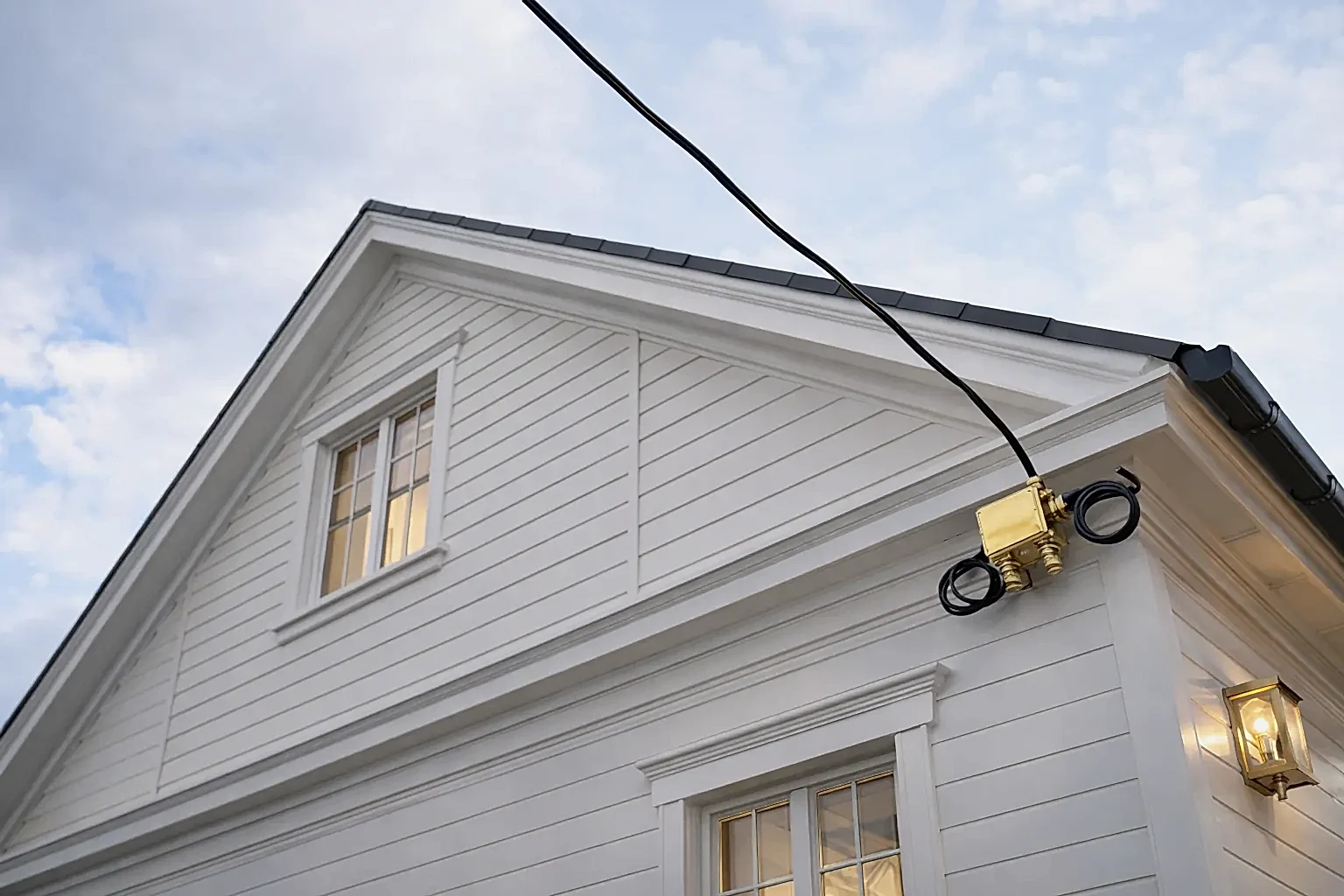 Воздушный ввод кабеля