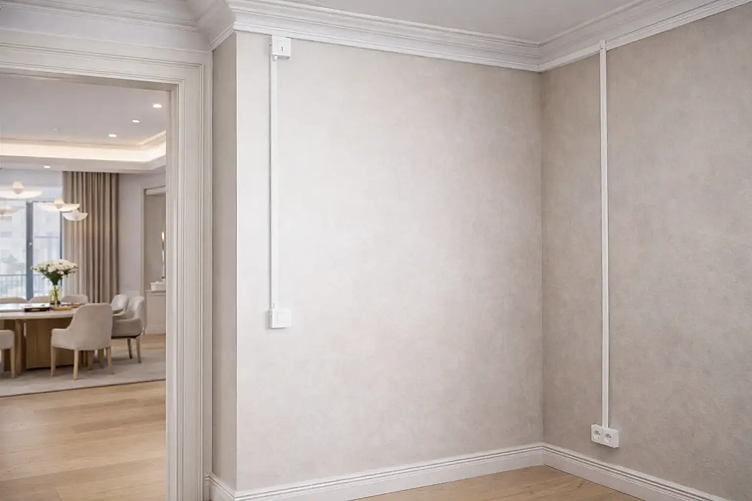 Открытая электропроводка