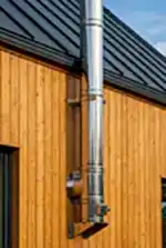 Отопление в деревянном доме - дымоход