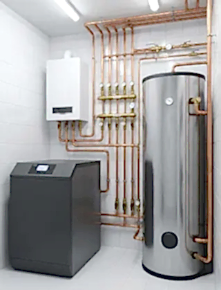 Комбинированное отопление загородного дома