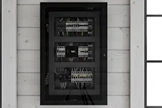 Электрика в деревянном доме - электрощит