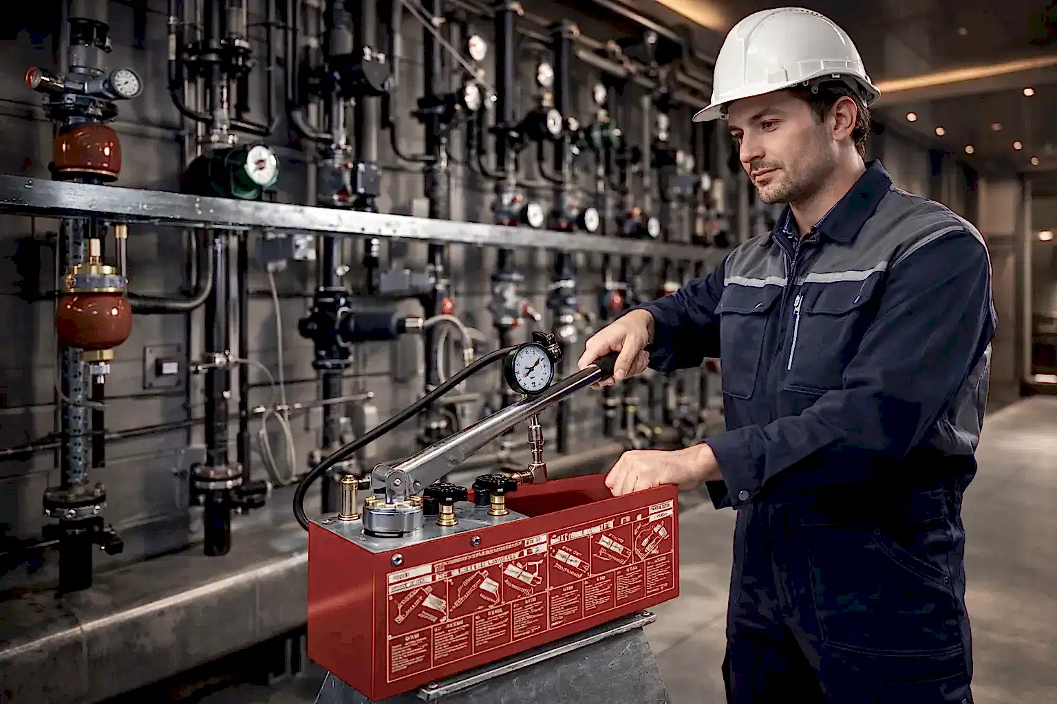 Опрессовка системы отопления