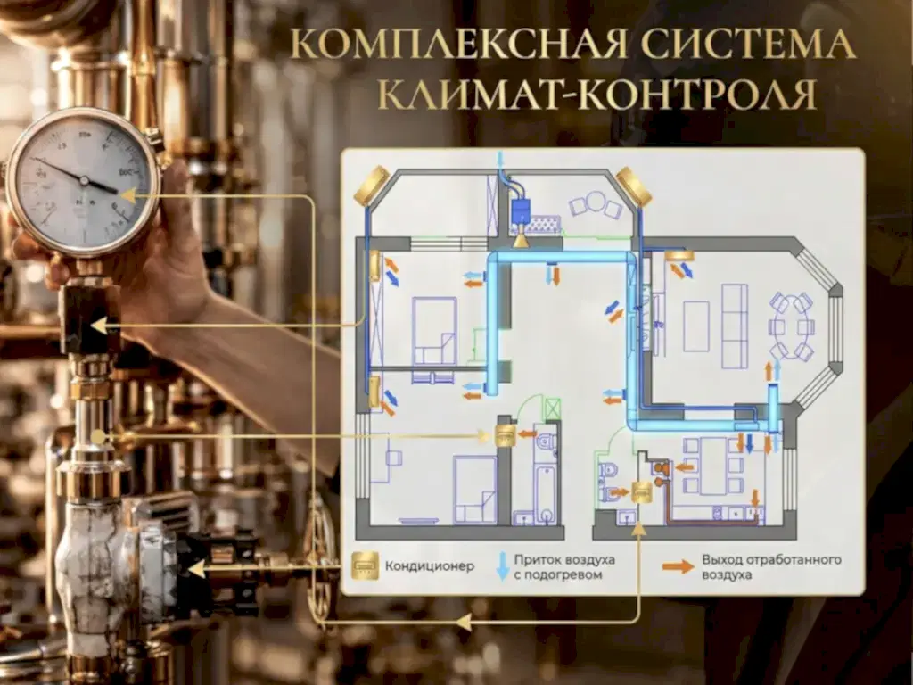 Проект вентиляции и кондиционирования