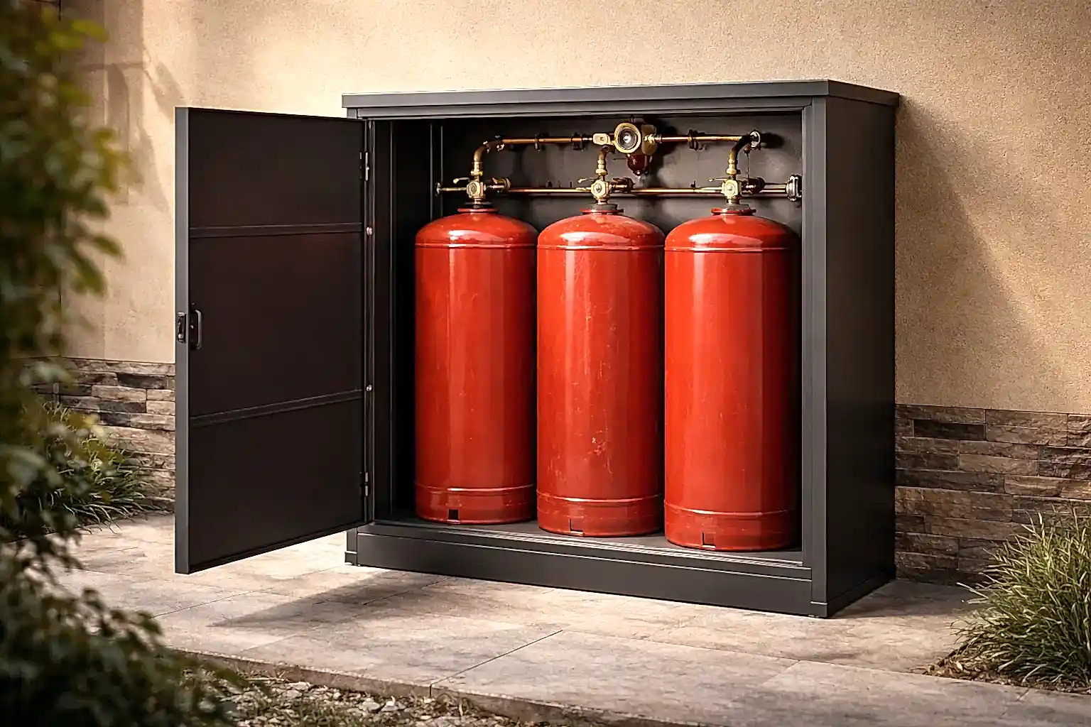 Отопление от баллонов