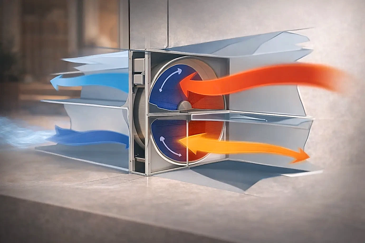 Роторный рекуператор