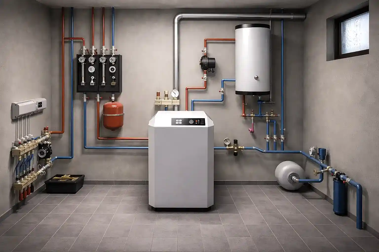 Автономная система водяного отопления