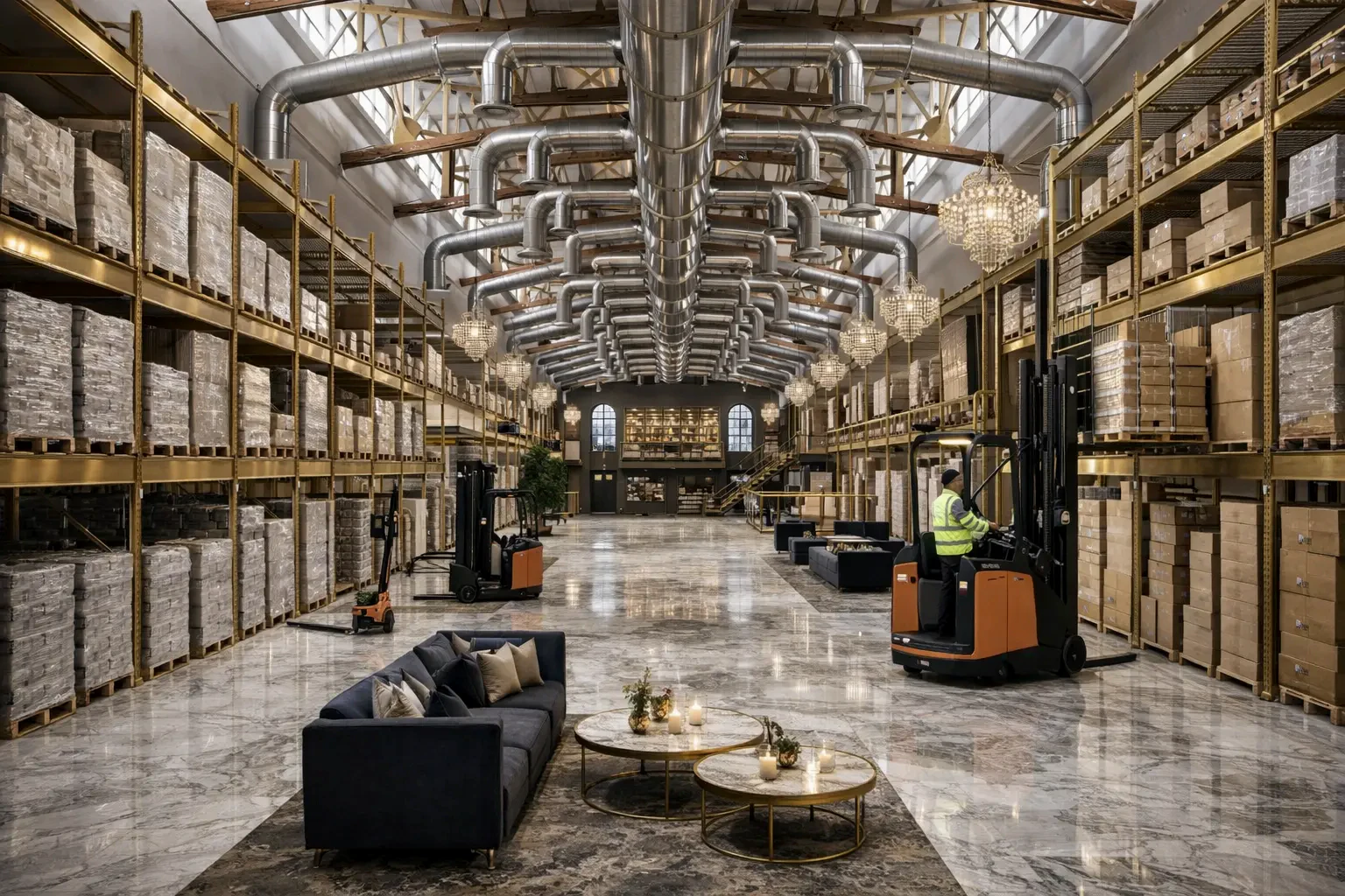 Вентиляция склада