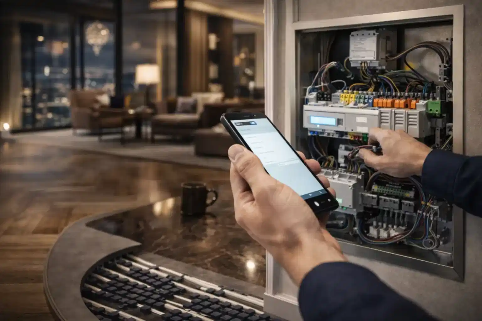 Установка умного дома