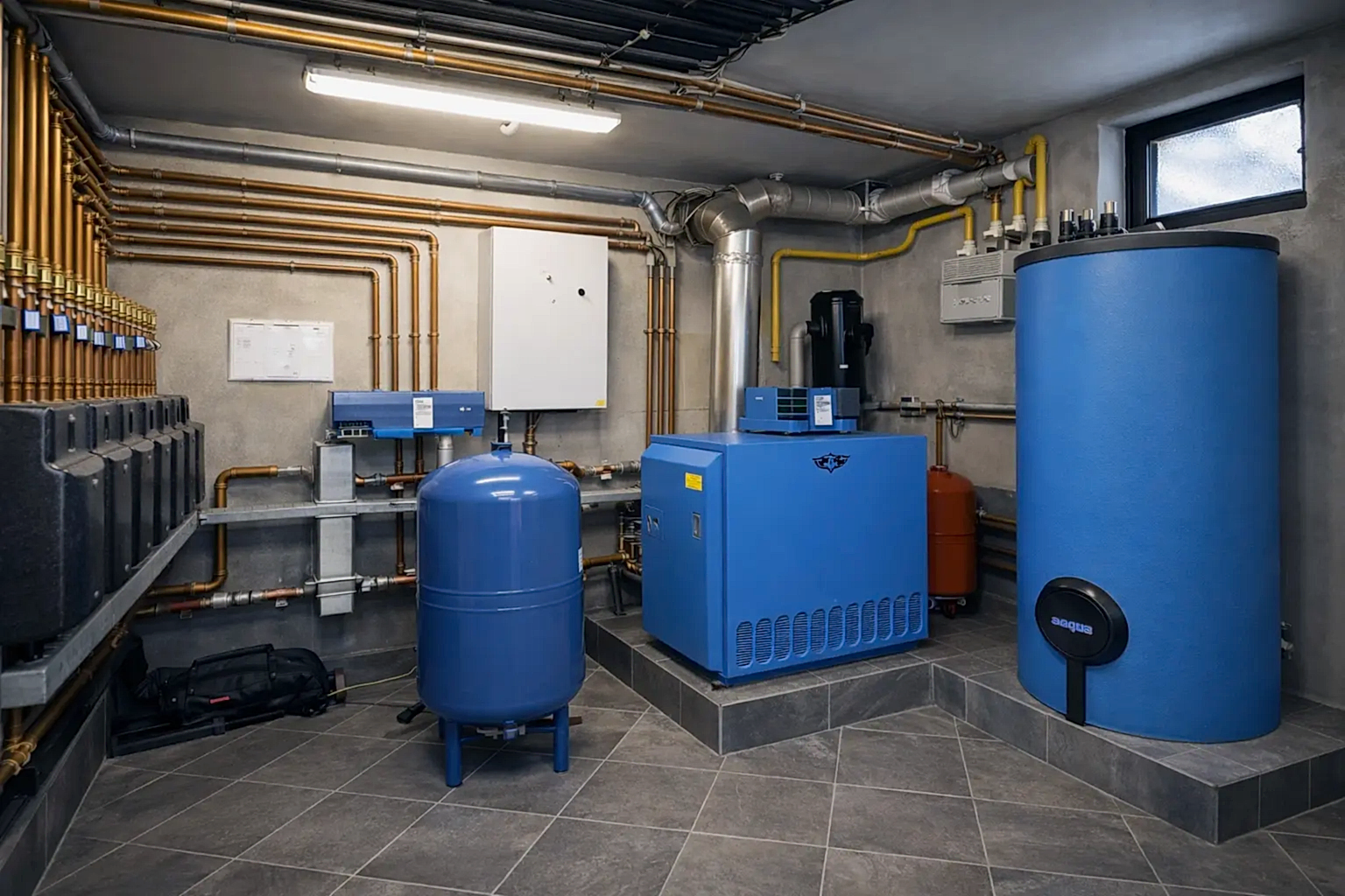 Котельная водяного отопления