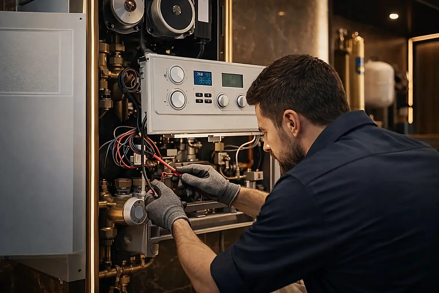 Монтаж котельной