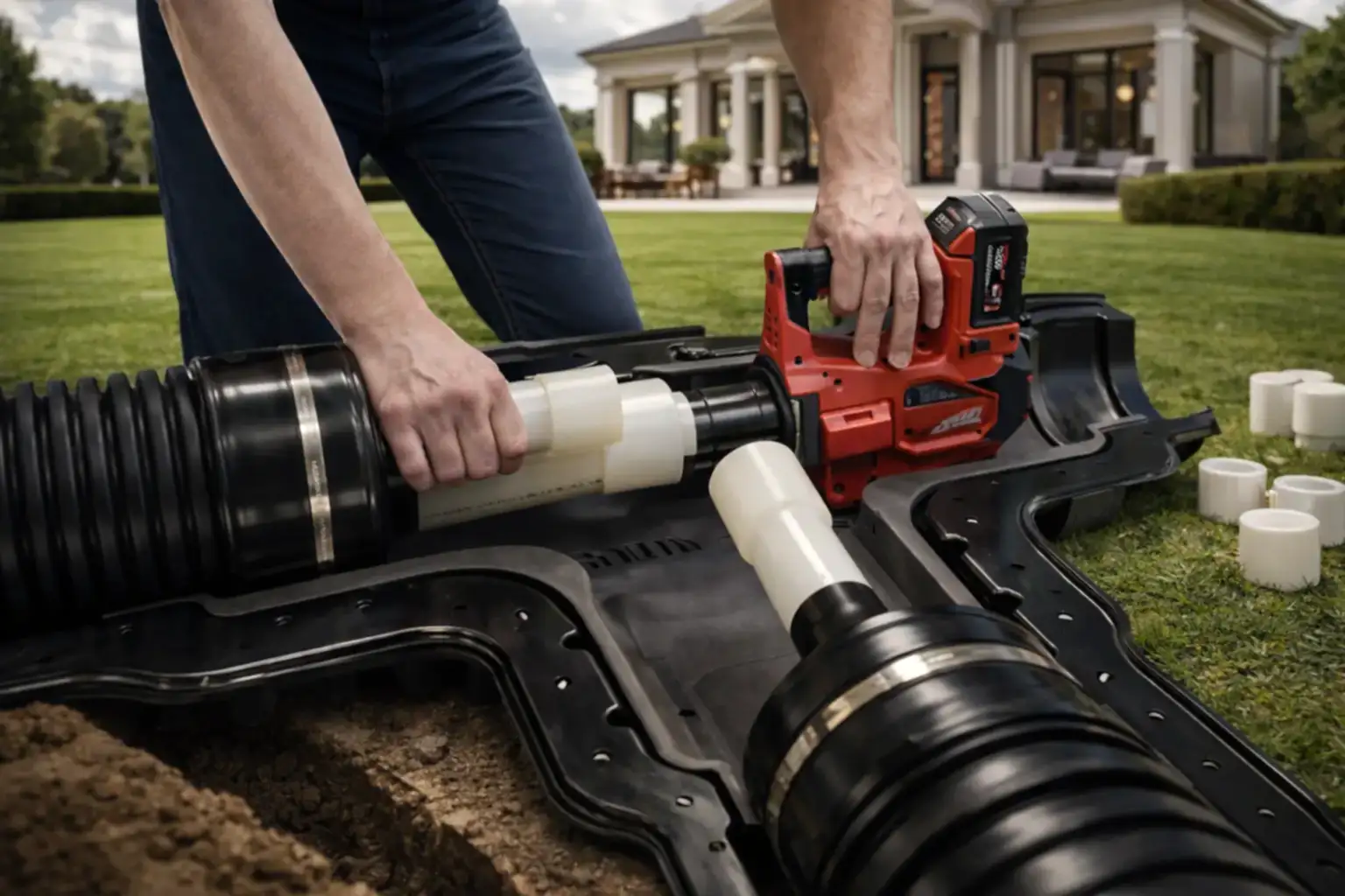 Монтаж теплотрассы