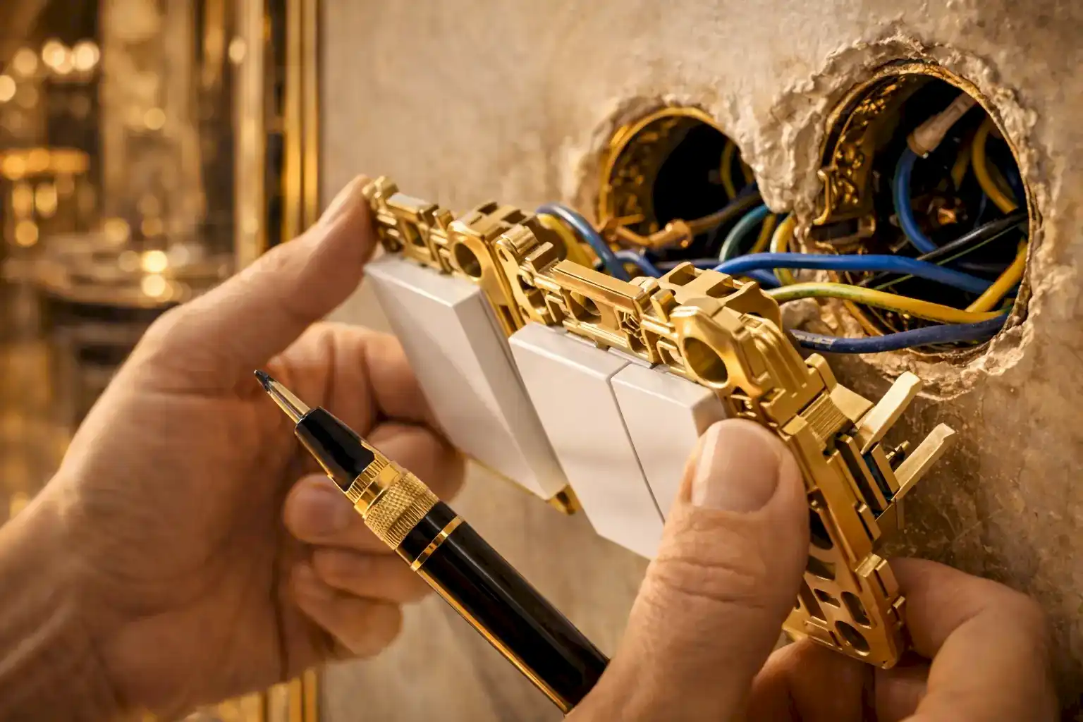 Внутренний электромонтаж